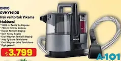 ONVO OVHYM100 HALI VE KOLTUK YIKAMA MAKİNESİ fiyat ve kampanya bilgisi